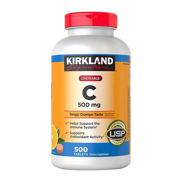 Kirkland Vitamin C 500mg 500 viên