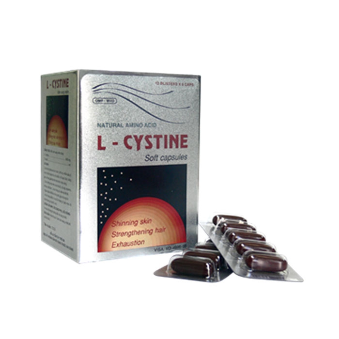 Thuốc làm đẹp Medisun L Cystine, Hộp 60 viên
