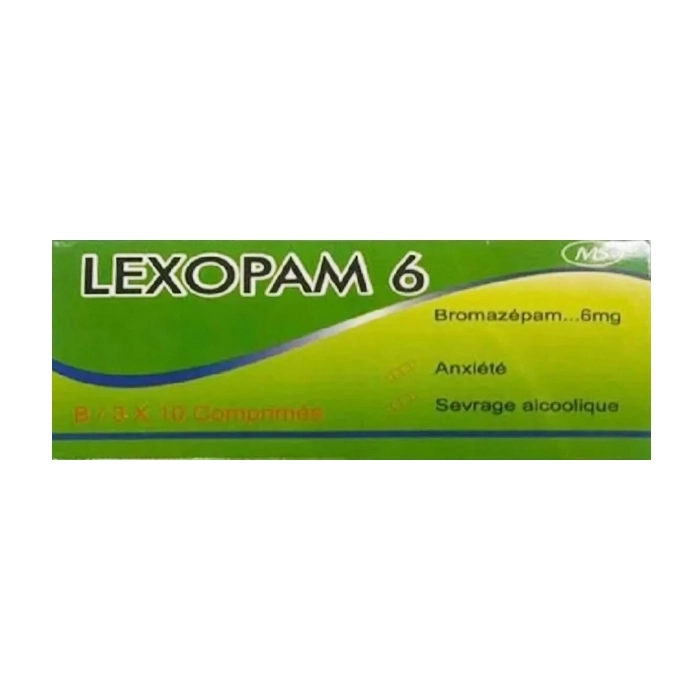 Lexopam 6 MS 3 vỉ x 10 viên