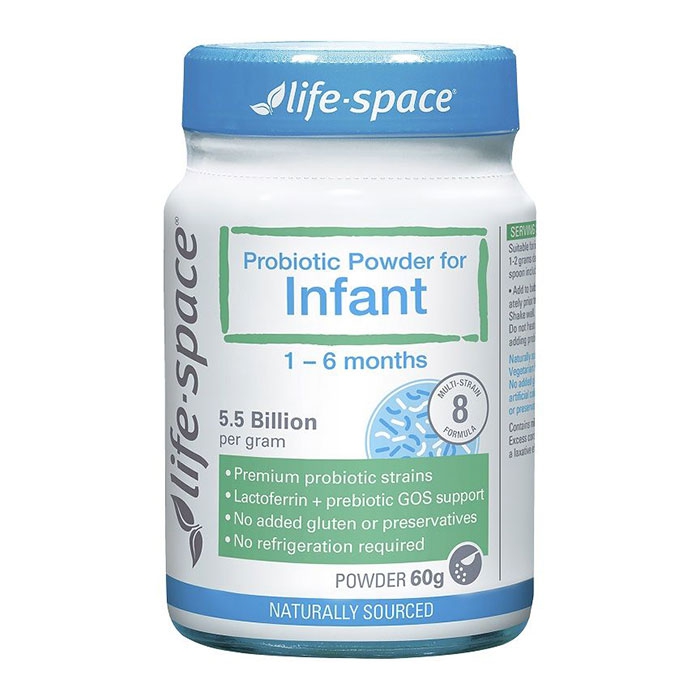 Tpbvsk Men vi sinh cho trẻ Probiotic Powder for Instant Life Space, Chai 40g