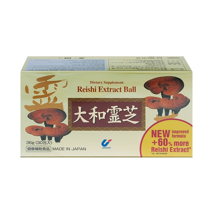 Tpbvsk Linh chi Nhật bản 2 in 1 Reishi Extract Ball, Hộp 30 gói