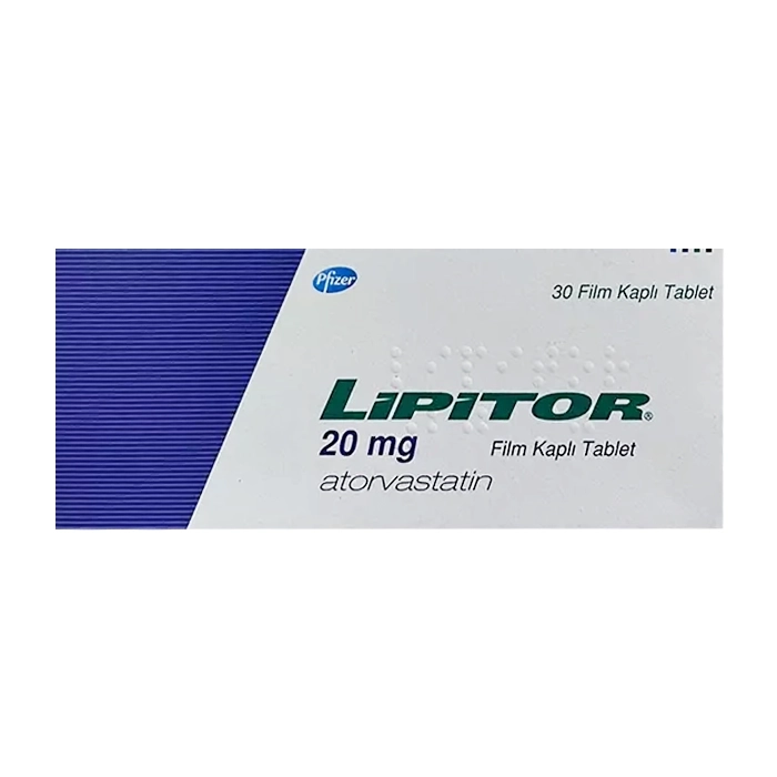 Lipitor 20mg Pfizer 3 vỉ x 10 viên (Thổ)