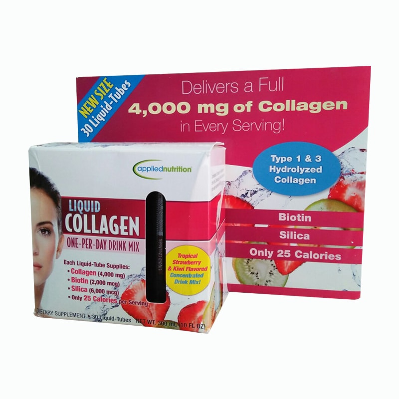 Collagen dạng nước Liquid Collagen One-per-day Drink Mix 4000mg, Hộp 30 ống x 10ml