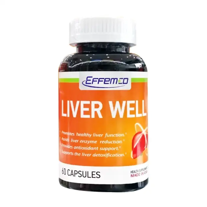 Liver Well Effemed 60 viên - Viên uống bổ gan, giải độc gan