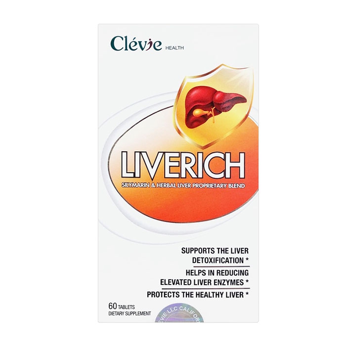 Liverich Clevie 60 viên - Viên uống giải độc gan