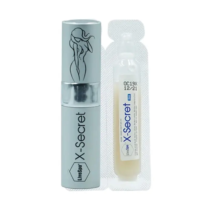LiveSpo XSecret 4 ống x 5ml - Bào tử lợi khuẩn hỗ trợ viêm nhiễm, nấm ngứa phụ khoa