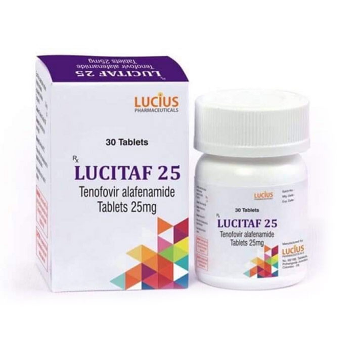 Thuốc Lucitaf 25mg, Hộp 30 viên