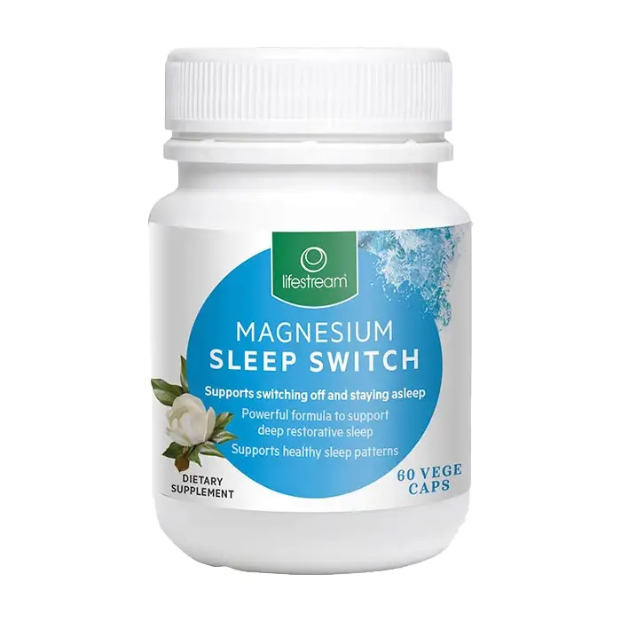Magnesium Sleep Switch Lifestream 60 viên - Viên uống ngủ ngon
