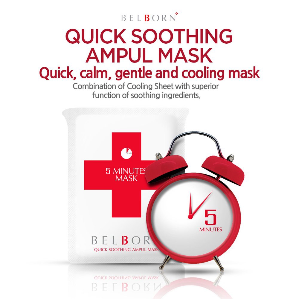 Mặt nạ dưỡng da BelBorn Quick Soothing Ampoule Mask