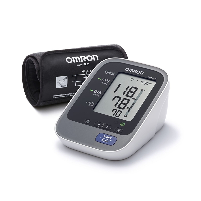 Máy đo huyết áp tự động đo bắp tay Omron HEM-7320 Siêu cao cấp