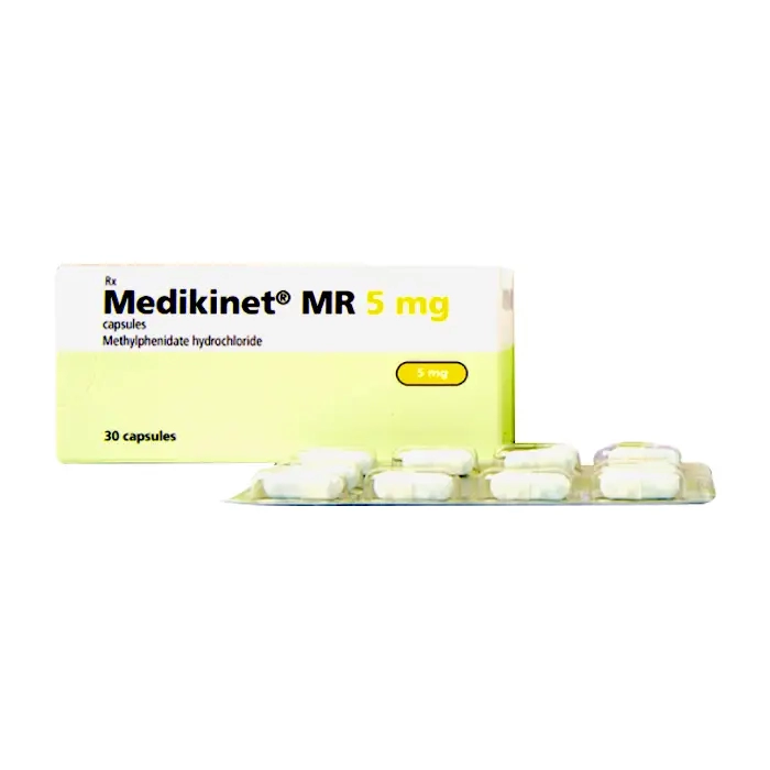 Medikinet MR 5mg 3 vỉ x 10 viên - Thuốc điều trị tăng động giảm chú ý (ADHD)