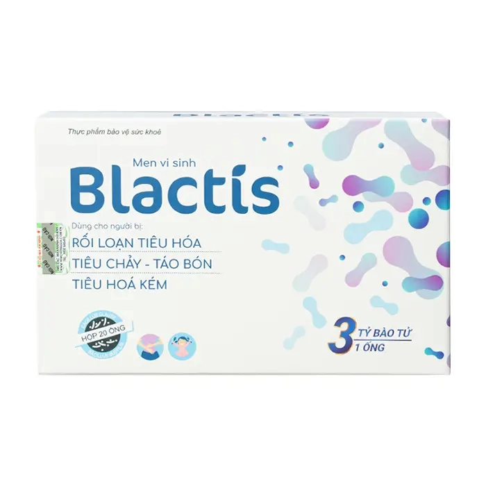 Men vi sinh Blactis Meracine 20 ống – Hỗ trợ tiêu hoá
