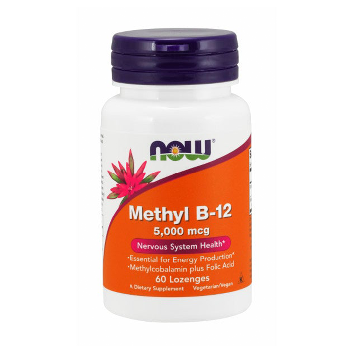 Methyl B-12 5000mcg Now 60 viên - Viên uống tăng cường trí nhớ