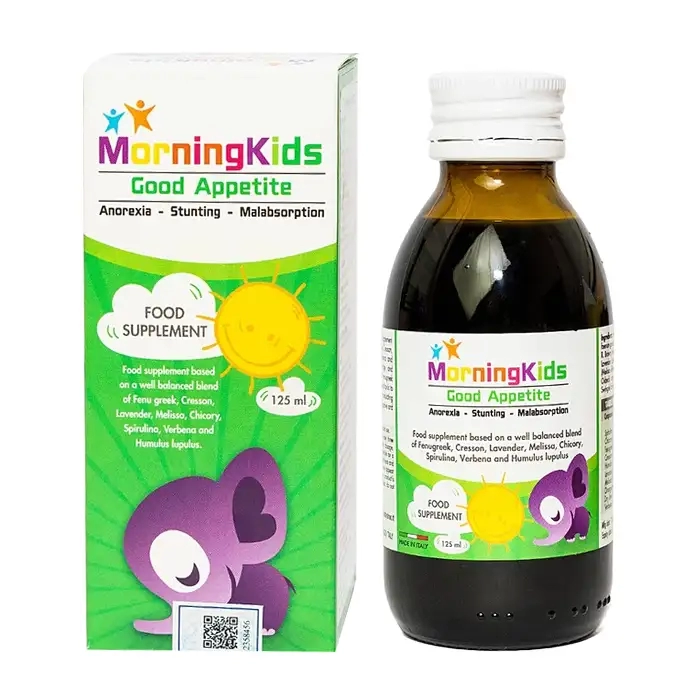 MorningKids Good Appetite Kingphar 125ml - Siro hỗ trợ tăng cường tiêu hóa
