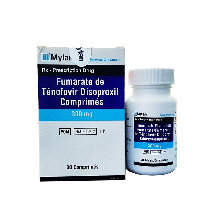 Mylan Tenofovir Disoproxil Fumarate Tablets 300mg ( Ricovir 300mg ), Hộp 30 viên