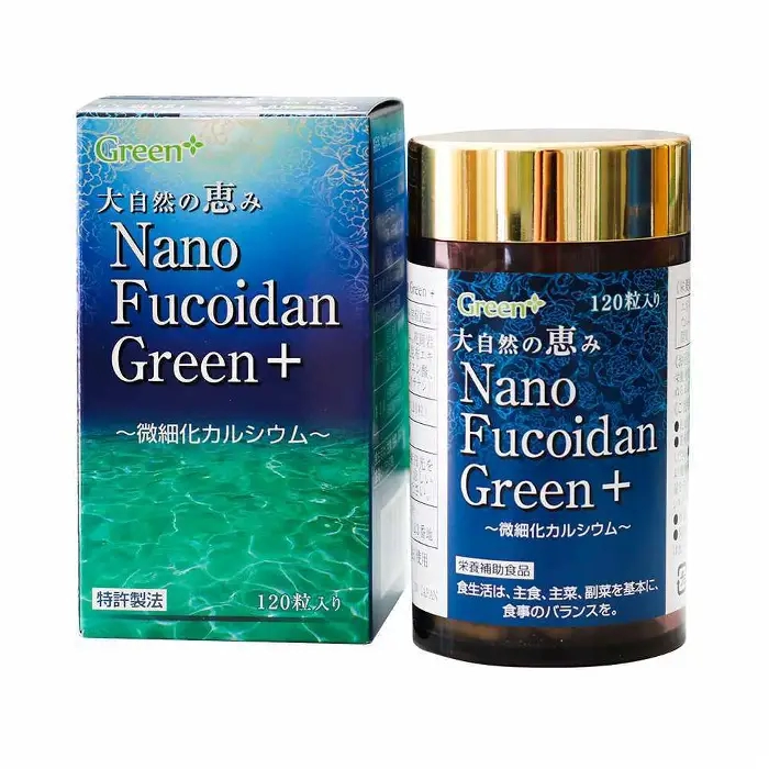 Nano Fucoidan Green+ 120 viên - Tăng sức đề kháng