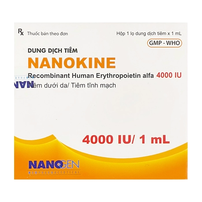 Nanokine 4000 IU/1ml Nanogen 1 lọ x 1ml