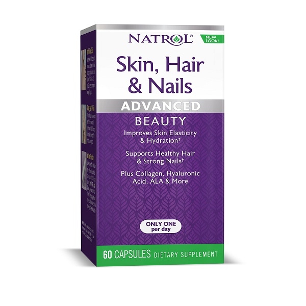 Viên Uống Làm Đẹp Da Ngăn Rụng Tóc Natrol Skin Hair Nails