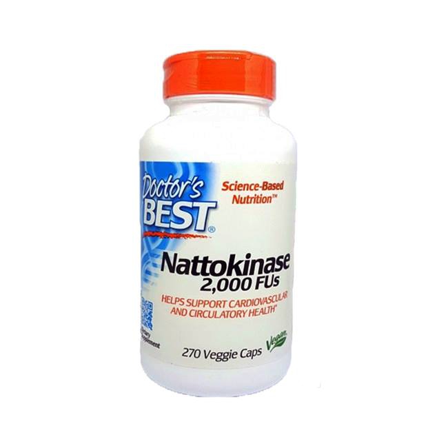 Nattokinase 2000 Fus chai 270 viên hỗ trợ điều trị tai biến
