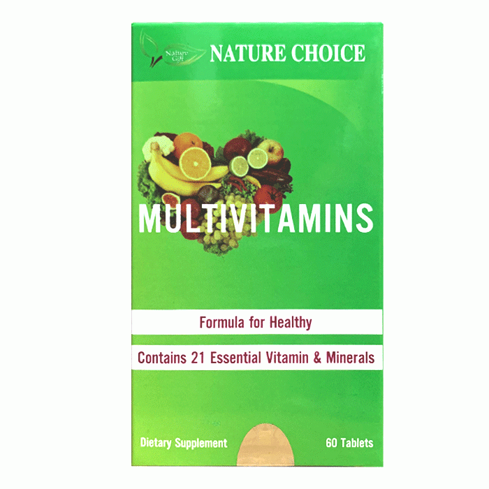 Viên uống bổ sung Multivitamin Nature Choice Multivitamins, Chai 60 viên
