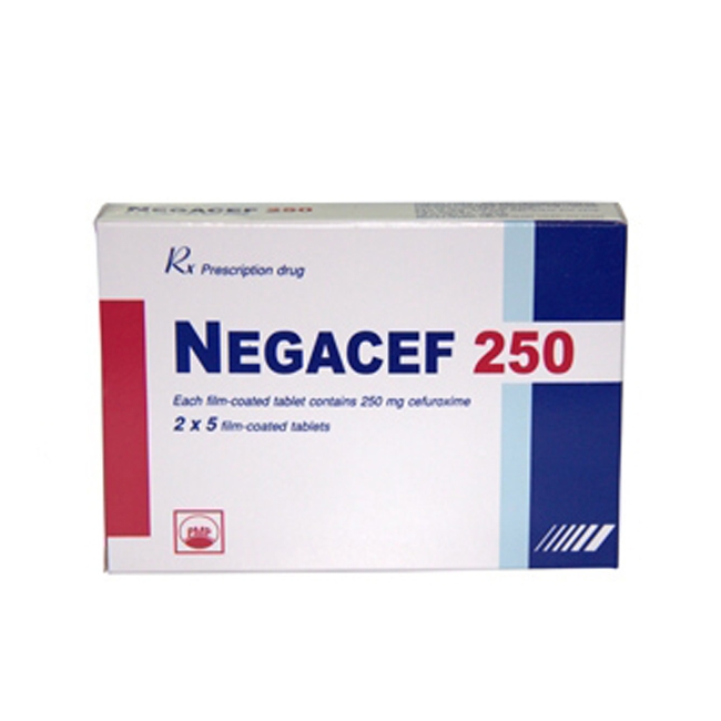 Thuốc kháng sinh PMP Negacef 250mg