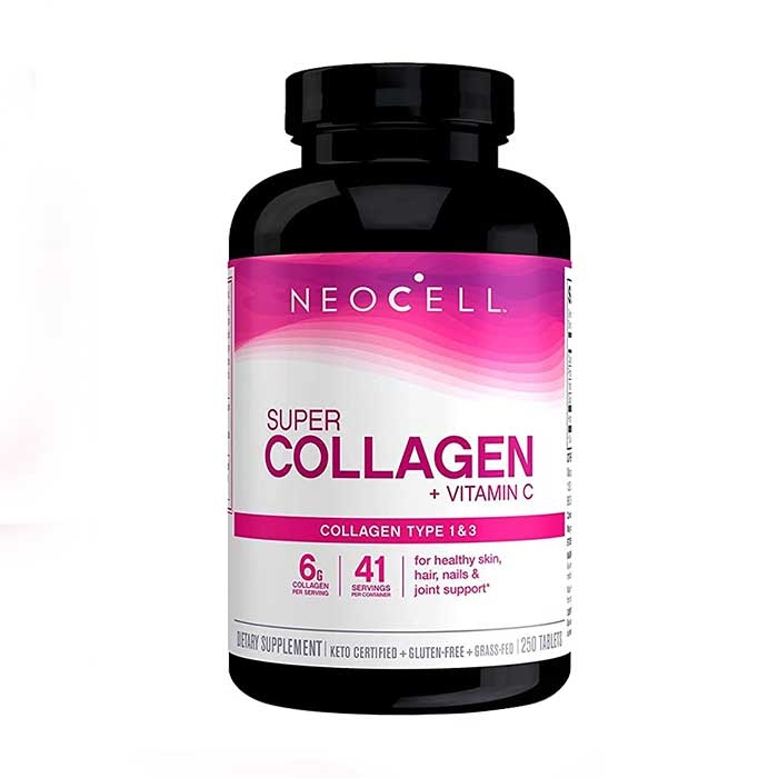 Super Collagen Neocell +C 6000mg , Chai 250 viên