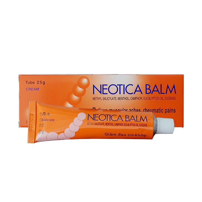 Thuốc dùng ngoài Neotica Balm 25gr