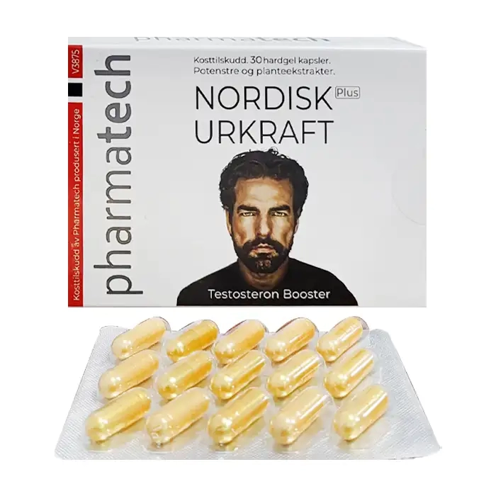 Nordisk Urkraft Plus Pharmatech 2 vỉ x 15 viên – Cải thiện vấn đề sinh lý nam giới