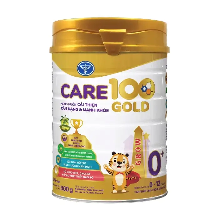 Nutricare Care 100 Gold 0 + 400g - Sữa tăng cân cho trẻ