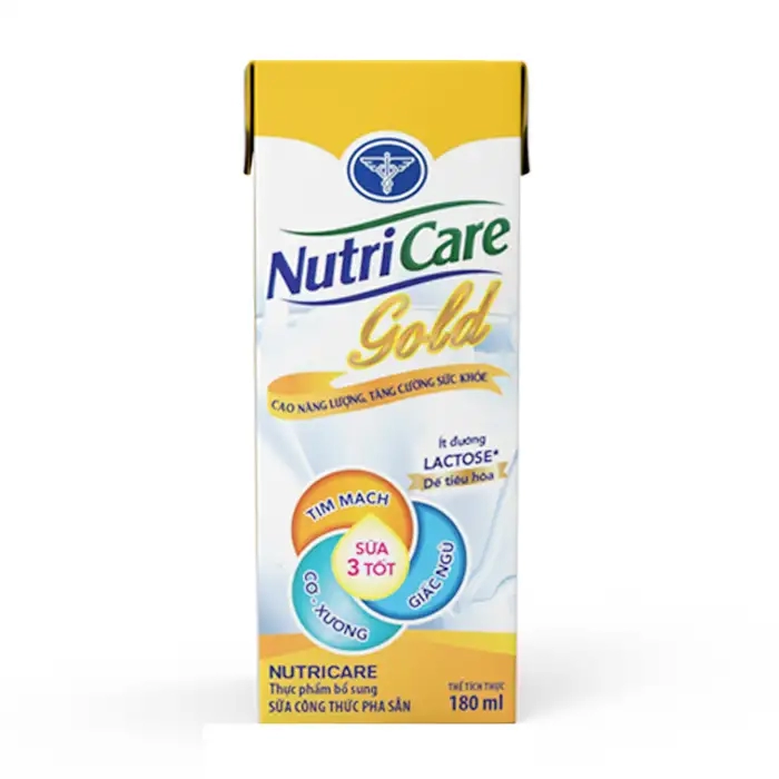 Nutricare Gold Nutricare 180ml - Sữa dinh dưỡng y học bồi bổ sức khỏe