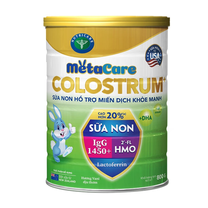 Nutricare Metacare Colostrum 800g – Sữa non tăng cường miễn dịch