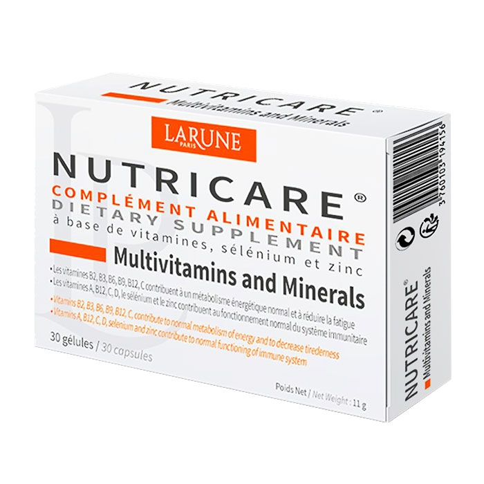 Nutricare Multivitamins And Minerals Larune 30 viên - Viên uống Bổ sung Muntivitamin