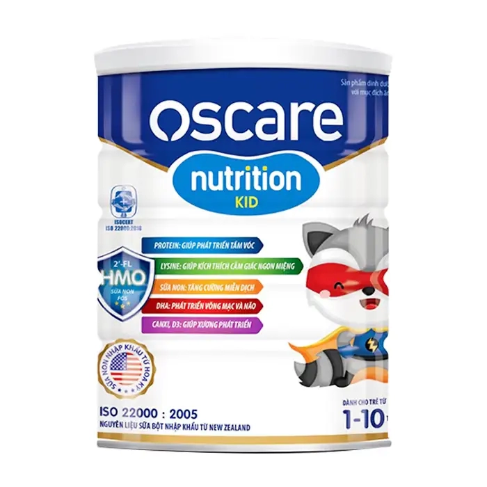 Nutrition Kid Oscare 900g - Sữa giúp bé tăng cân và chiều cao