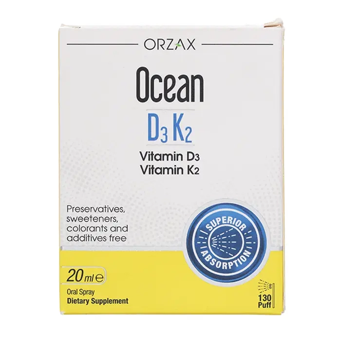 Ocean D3 K2 Orzax 20ml - Hỗ trợ tăng trưởng chiều cao