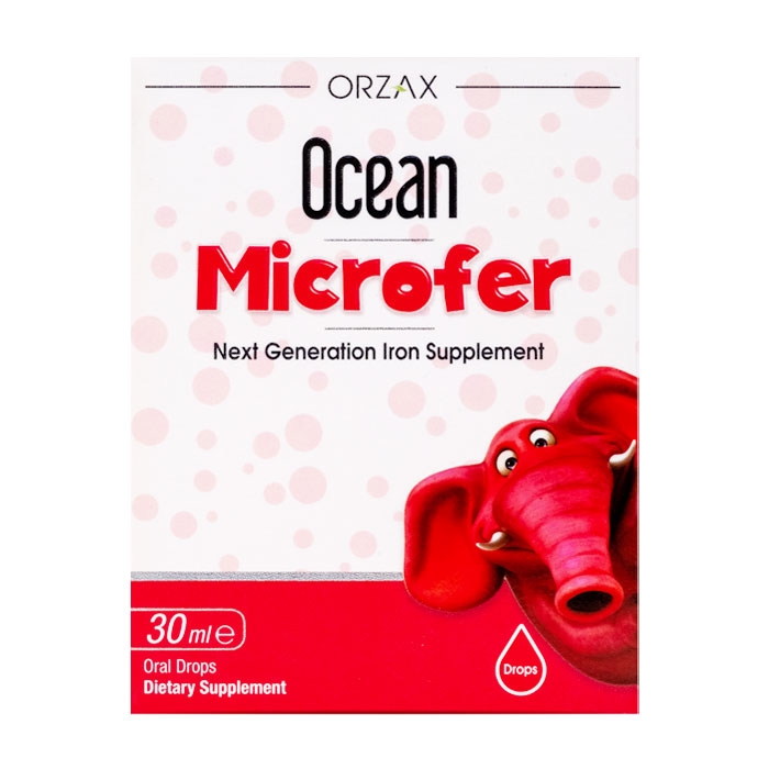 Ocean Microfer 30ml - Siro bổ máu cho trẻ