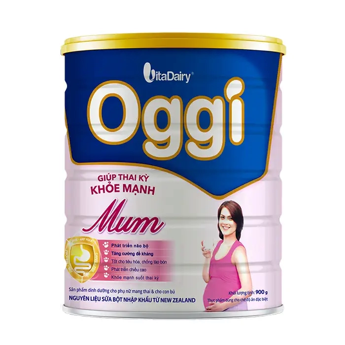 Oggi Mum VitaDairy 900g – Sữa bột cho mẹ bầu