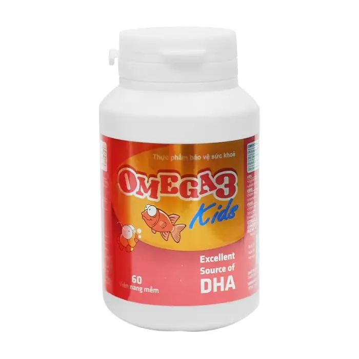 Omega 3 Kids Meracine 60 viên - Phát triển não bộ, cải thiện thị lực