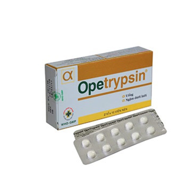 Thuốc điều trị phù nề sau chấn thương OPV Opetrypsin