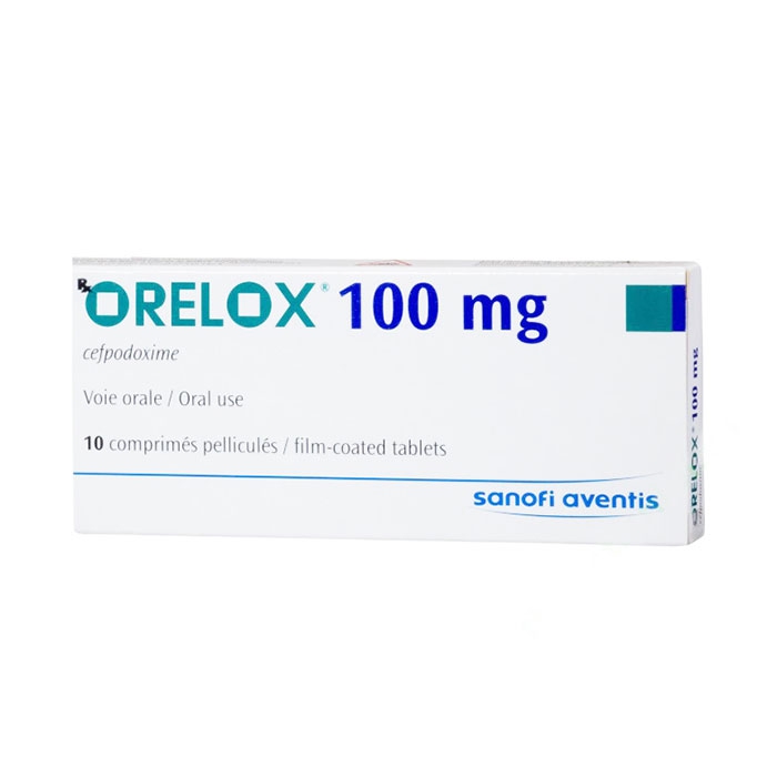 Thuốc Orelox 100mg, Hộp 10 viên