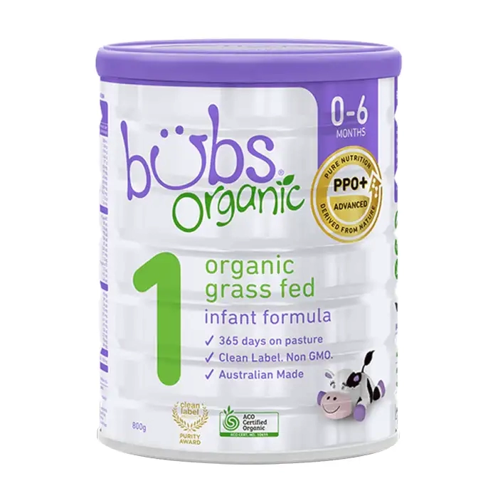 Organic 1 Grass Fed Bubs 800g - Bổ sung dinh dưỡng cho trẻ