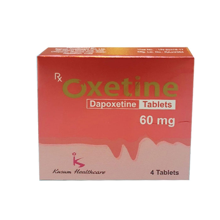 Thuốc cường dương Oxetine 60mg ( Dapoxetine 60mg )