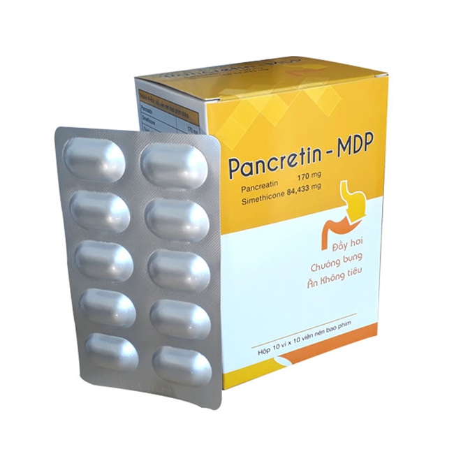 Pancretin - MDP kích thích tiêu hóa chống đầy hơi ăn không tiêu