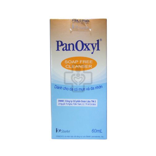 PanOxyl Soap Free Cleanser 60ml cho da nhờn mụn