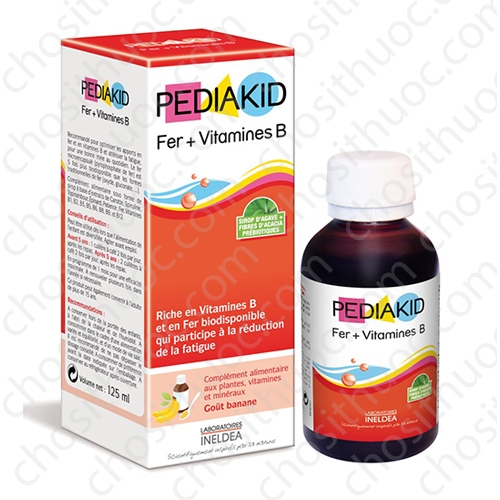 Pediakid sắt và vitamin nhóm B 125ml