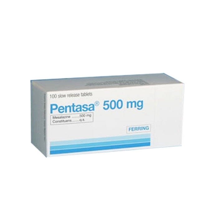 Thuốc tiêu hóa Pentasa 1g 100 viên