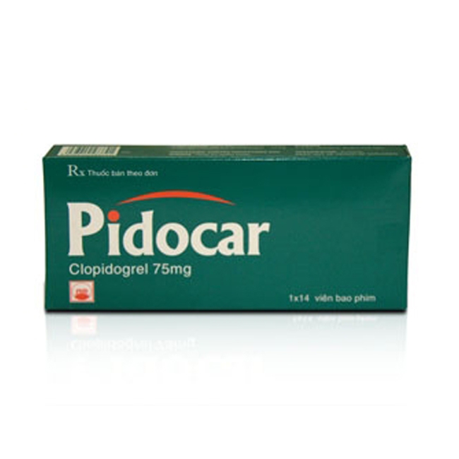PIDOCAR 75mg - Clopidogrel 75 mg