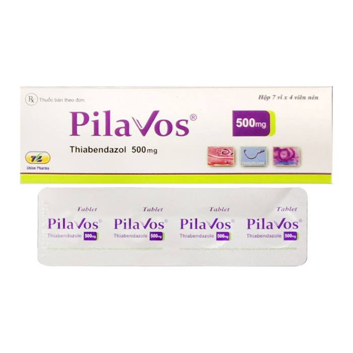 Pilavos 500mg Shine Pharma 7 vỉ x 4 viên