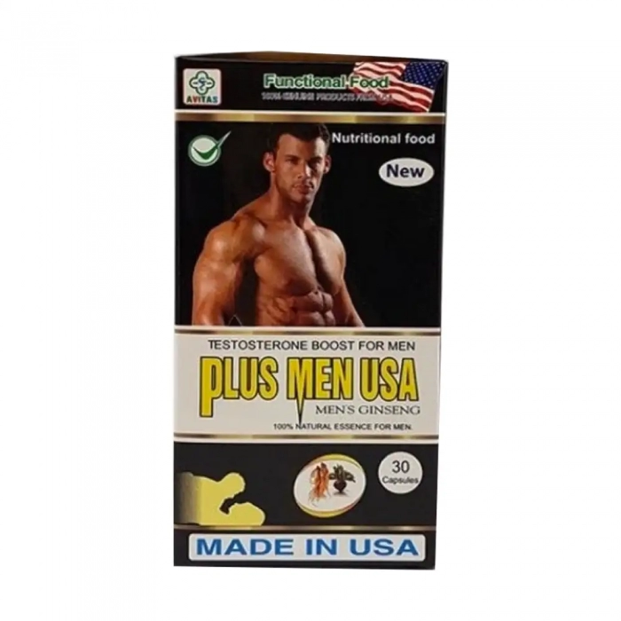 Plus Men USA Power Nutritional 30 viên - Viên uống tăng cường sinh lý nam
