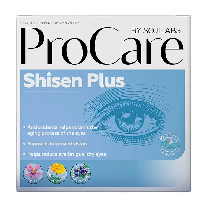 Procare Shisen Plus Sojilabs 30 viên - Viên uống bổ mắt