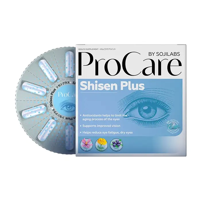 Procare Shisen Plus Sojilabs 30 viên - Viên uống bổ mắt